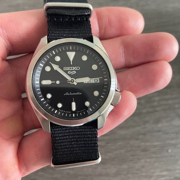 SOLD) Pre-owned Seiko 5 Sports - Black SRPE67 / SRPE67K1 Php  SEIKO SRPE67 5 Sports Men\'s Watch Black 44.6mm Stainless Steel - BRAND NEW****